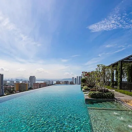 Greatview 2Br Infinity Pool & Easyaccess To Town 13 Apartment George Town Exterior photo